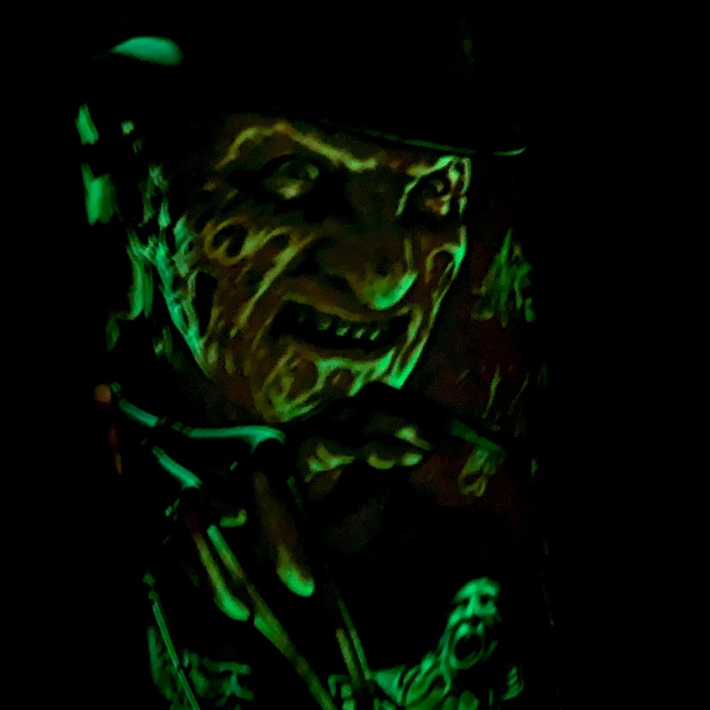 Freddy Krueger glow in the dark tumbler
